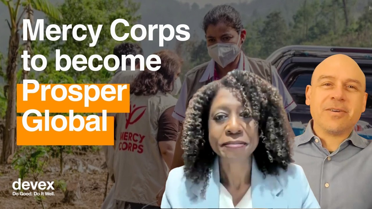 Организация Mercy Corps будет преобразована в Prosper Global.