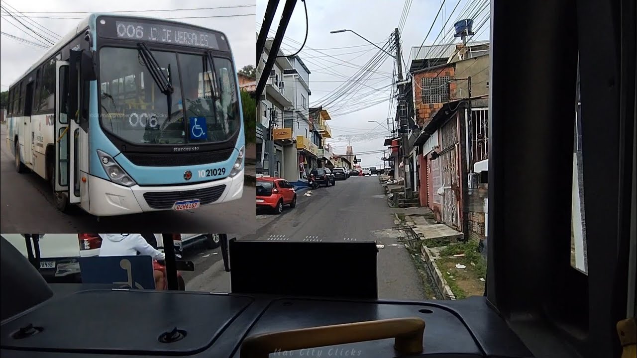 [Engine Sound & Line Video] Mercedes-Benz OF1519 Bluetec 5 • Linha 006 Manaus