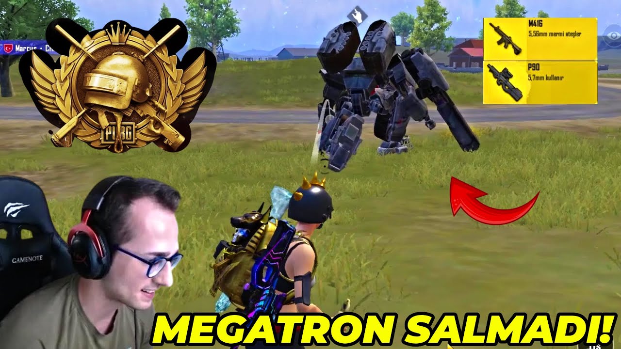 MEGATRON OYUN SONUNA KADAR SALMADI! (RANK) PUBG MOBILE