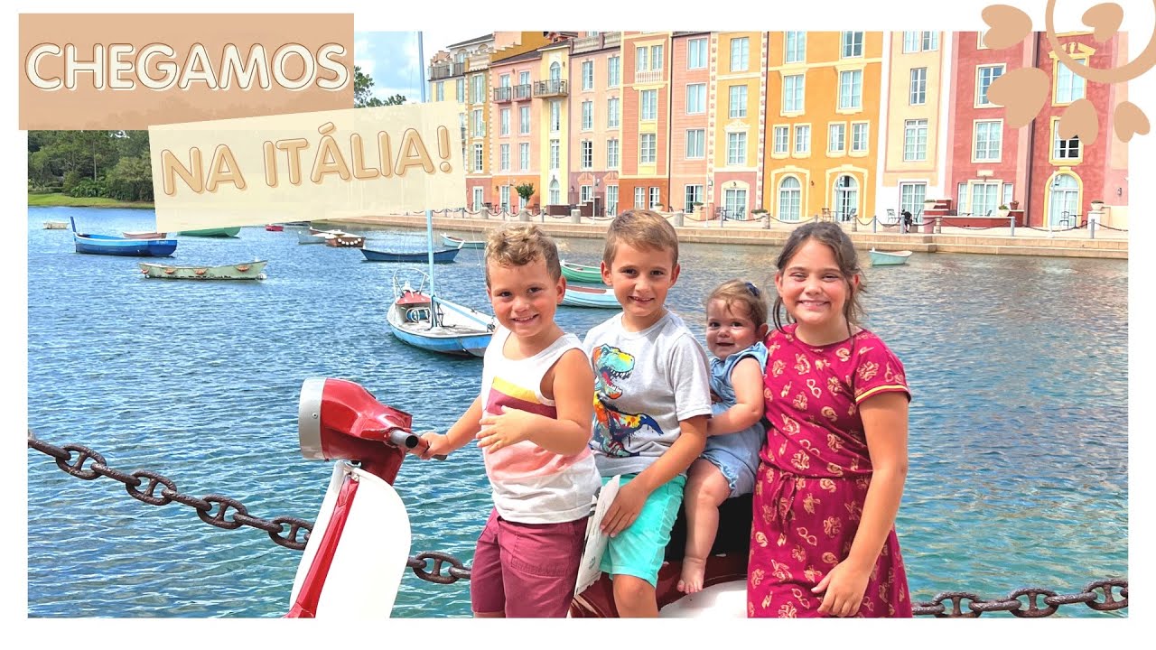 ITALIANOS POR UM DIA -FUI PARA ITÁLIA COM 4 FILHOS - FLÁVIA CALINA
