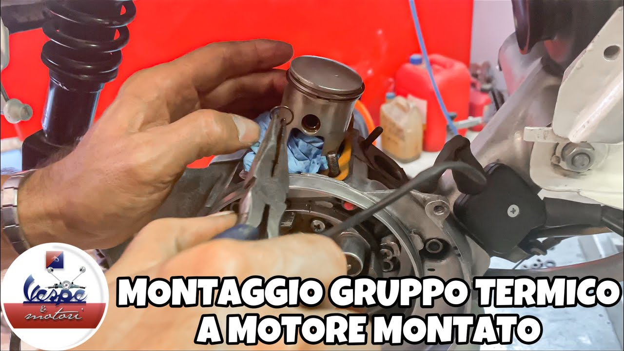 MONTAGGIO GRUPPO TERMICO A MOTORE MONTATO