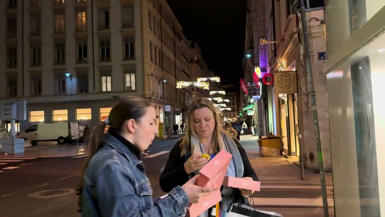 The lights of Lyon, France 🇫🇷 bring the city to life.