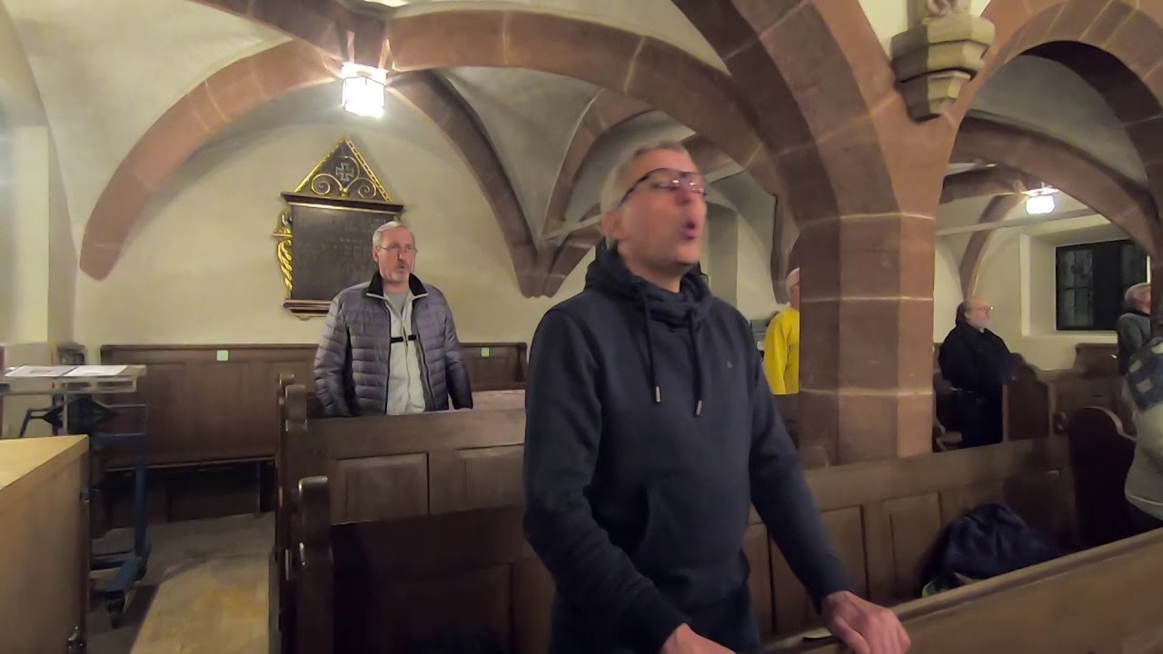 Gospelchor singt: 