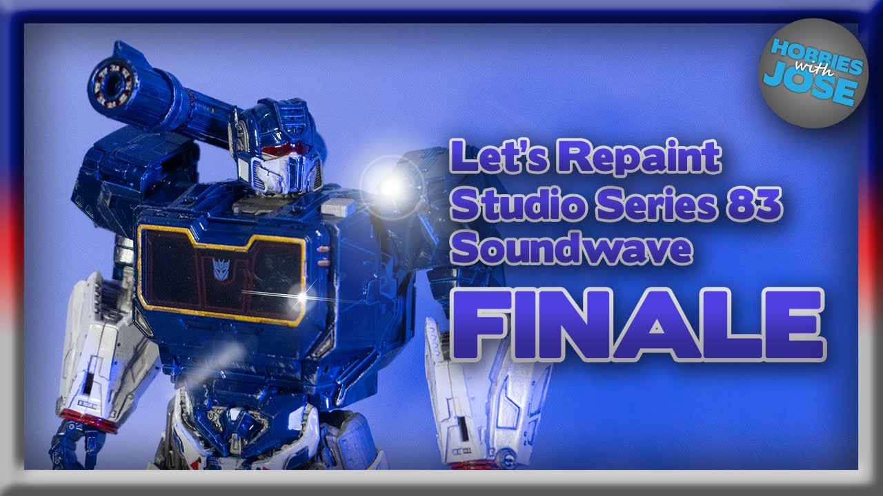 Let's Repaint/Customize Transformers Studio Series 83 Soundwave - Part 5 FINALE