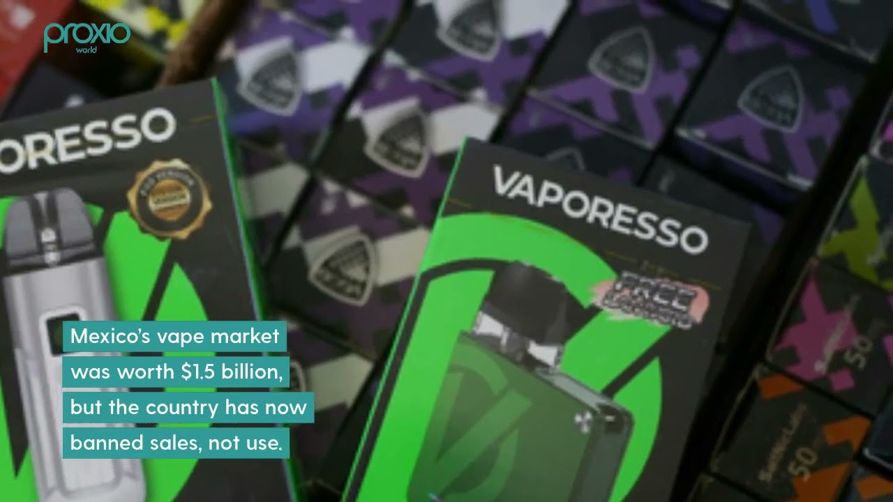 Mexico Vape Ban Fuels Cartel Control