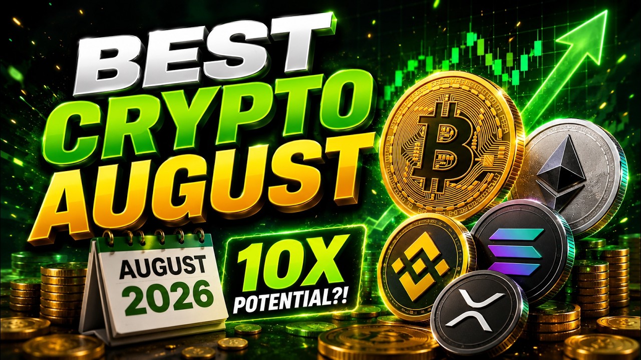 Best Crypto to Buy In August 2026? Hold For 10X Potential?!