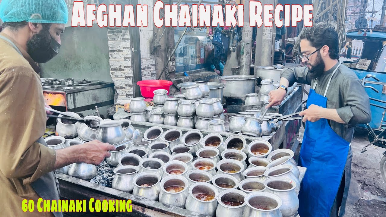 Afghan Chainaki Recipe | 80 Chainaki Cooking Recipe | Sakhi Restaurant | Kp Food Diaries