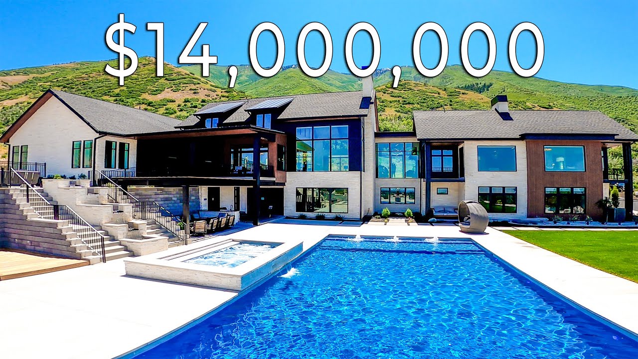 $14,000,000 Luxury Mansion Full Tour Walkthrough