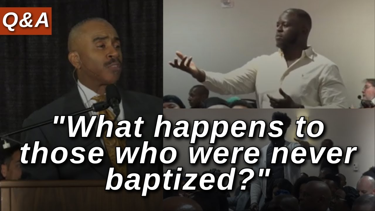 Pastor Gino Jennings Answering Questions About Proper Baptism