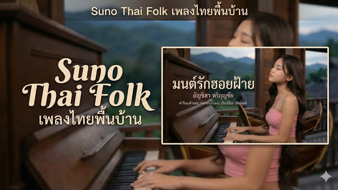 🎶มนต์รักฮอยฝ้าย – มนต์เสน่ห์ล้านนาแห่งความคิดถึง🎶 - อัญชิสา หริภุญชัย | Thai Lanna 【Official】