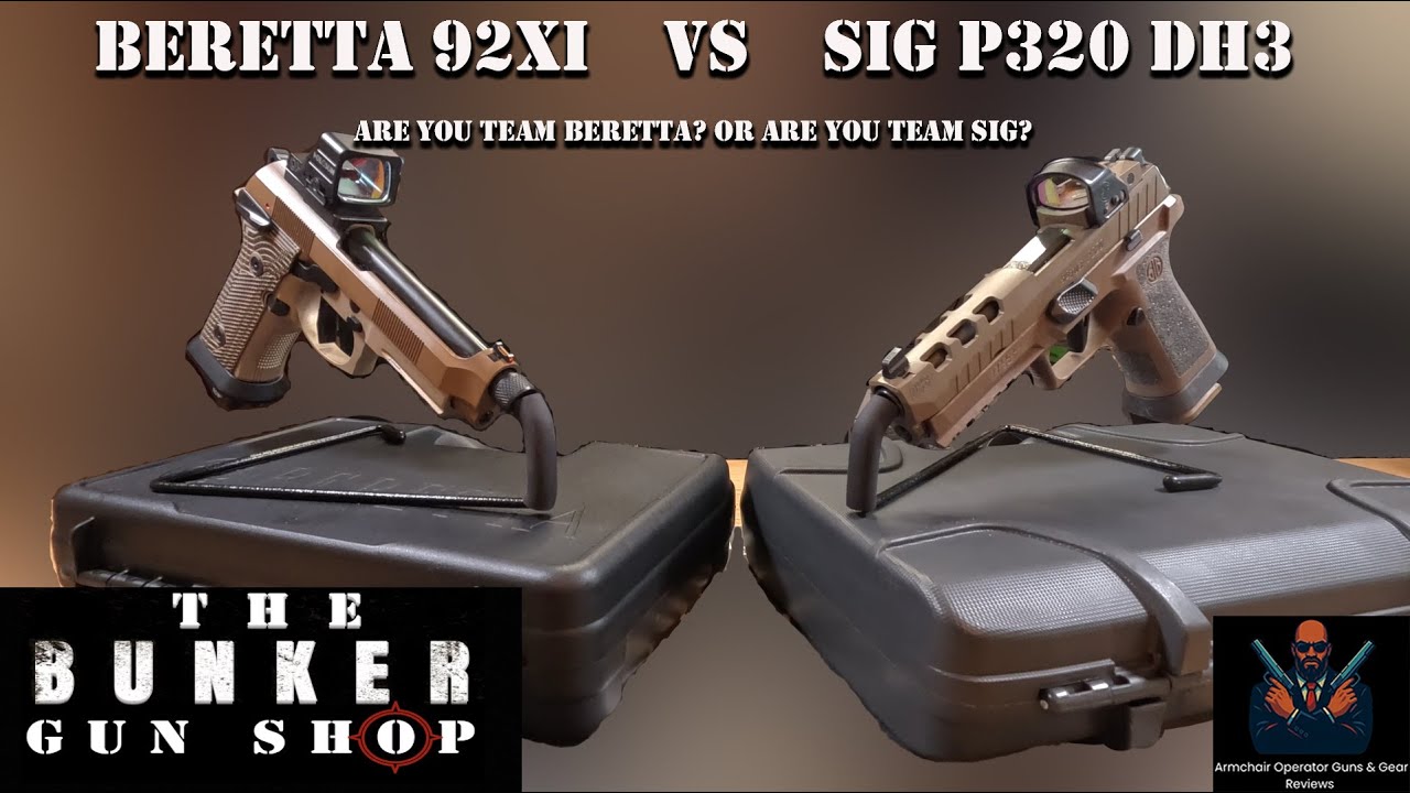 Beretta 92XI SABBIA VS SIG P320 DH3