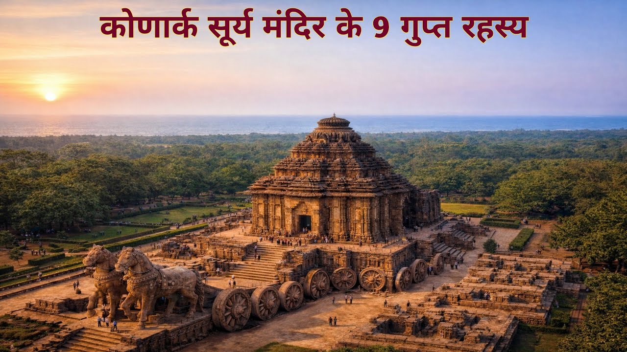 Konark Surya Mandir ke 9 Gupt Rahasya | Konark Sun Temple Secrets | Konark Temple Mystery