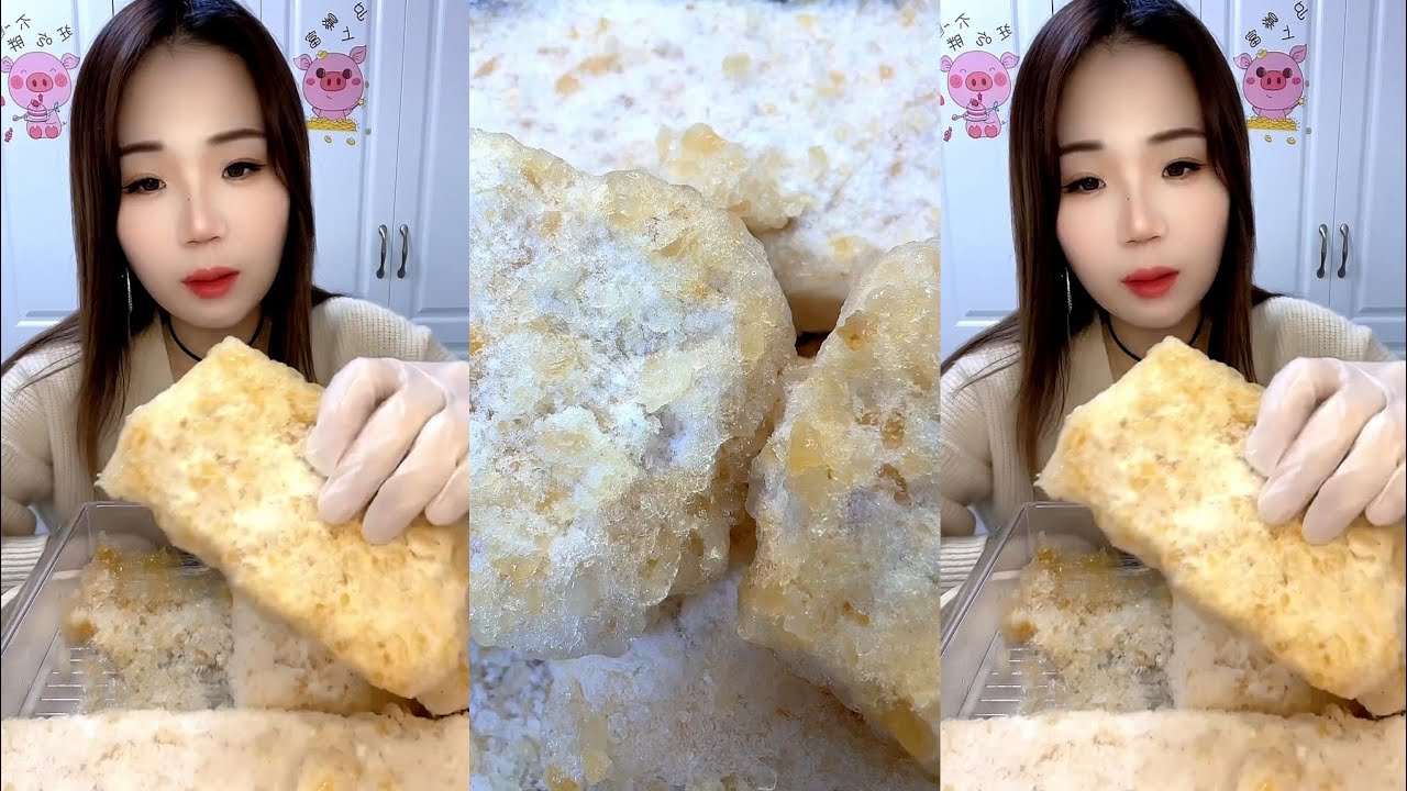 ASMR SHAVED ICE EATING / ICE EATING