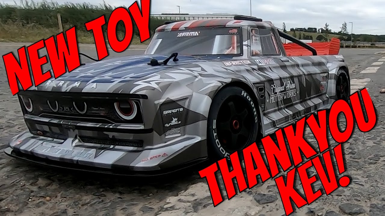 WHAT A GIFT!! ARRMA Infraction. Thankyou Mr Talbot!