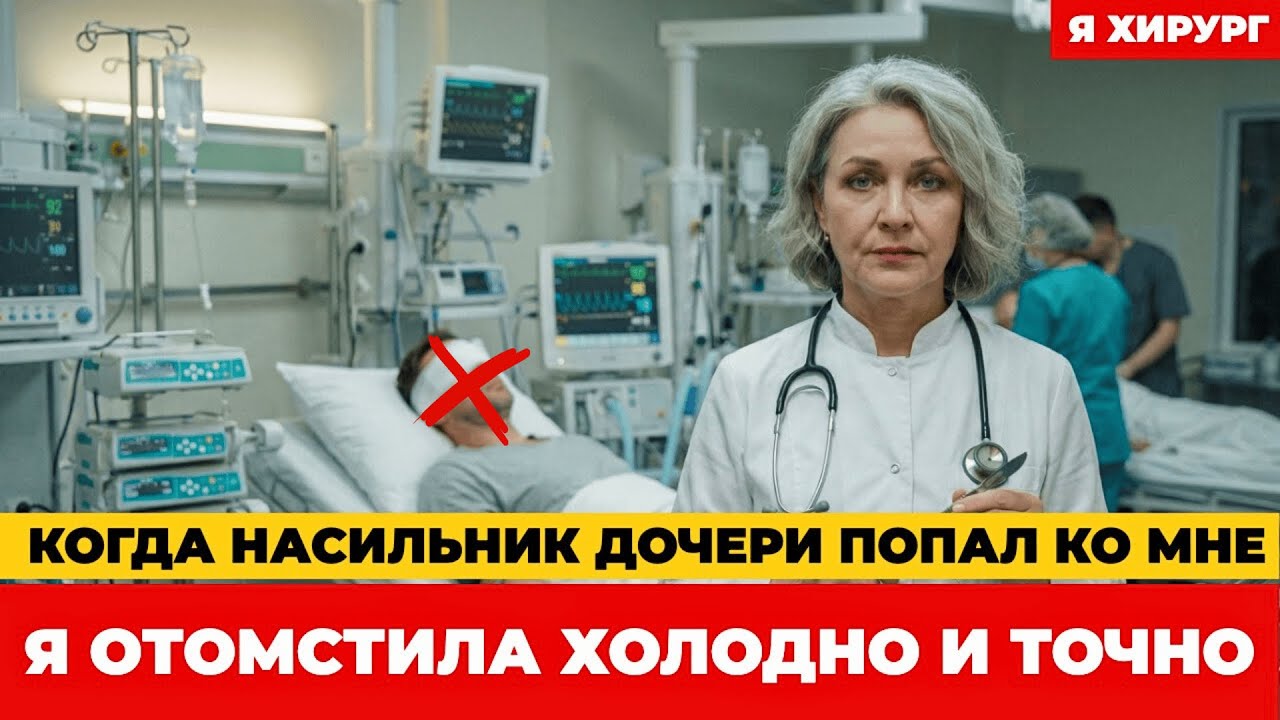 Насильник дочери попал ко мне после аварии, и я поняла что закон его не накажет, тогда наказала я...