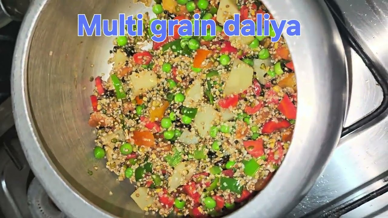 Multi grain daliya #shorts #viral #cooking #recipe #food #homemade #viral ##timelapse 