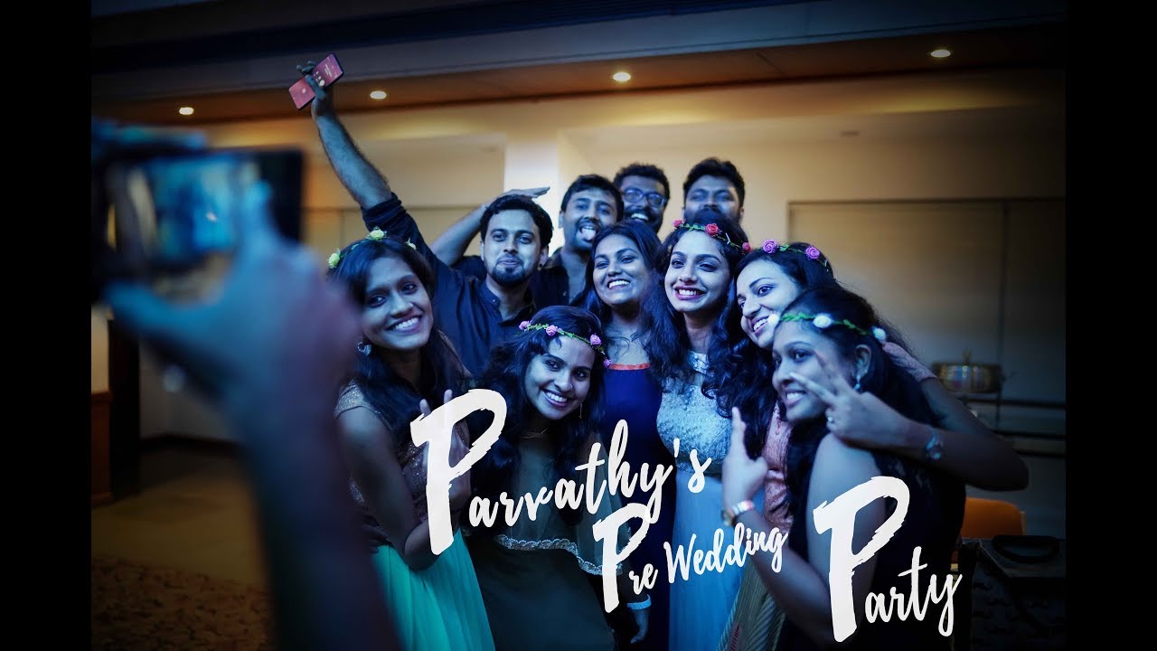 Best Pre Wedding Party 2018 | Parvathi + Aadithyan | South Indian | Haz weddings