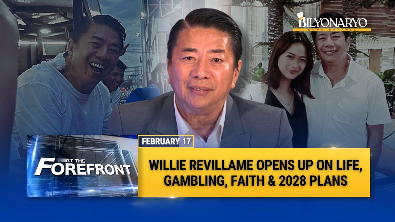 At The Forefront: Willie Revillame Opens Up on Life, Gambling, Faith & 2028 Plans | Part 2