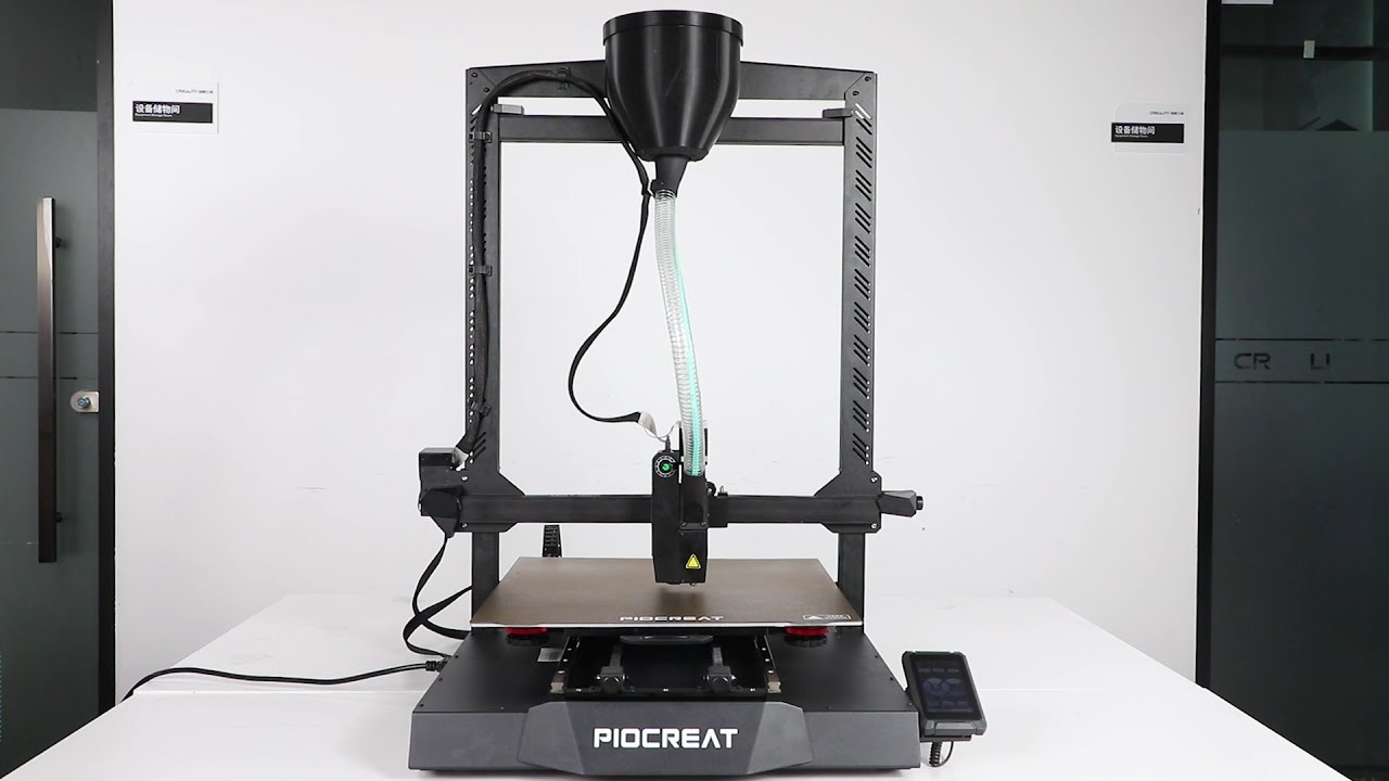 PioCreat FGF G5 PRO PELLET 3D PRINTER UNBOXING VIDEO