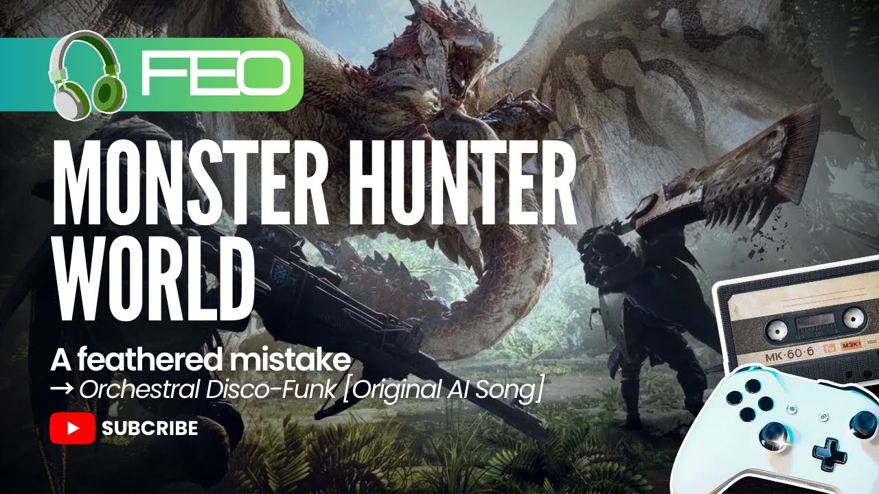 MONSTER HUNTER WORLD | A feathered mistake | Orchestral Disco-Funk (Original Song)