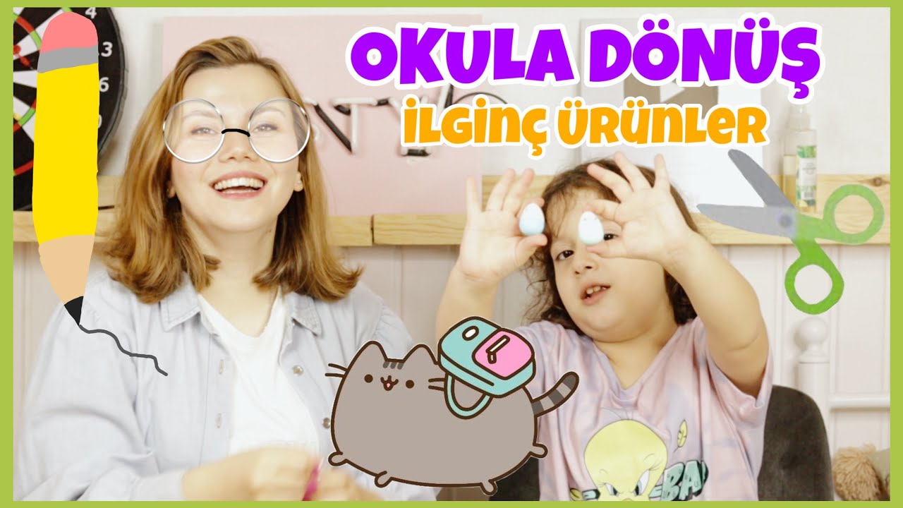 YEĞENİMLE WOOHOOBOX PAKETİ AÇIYORUZ KIRTASİYE VE İLGİNÇ ÜRÜNLER I OKULA DÖNÜŞ