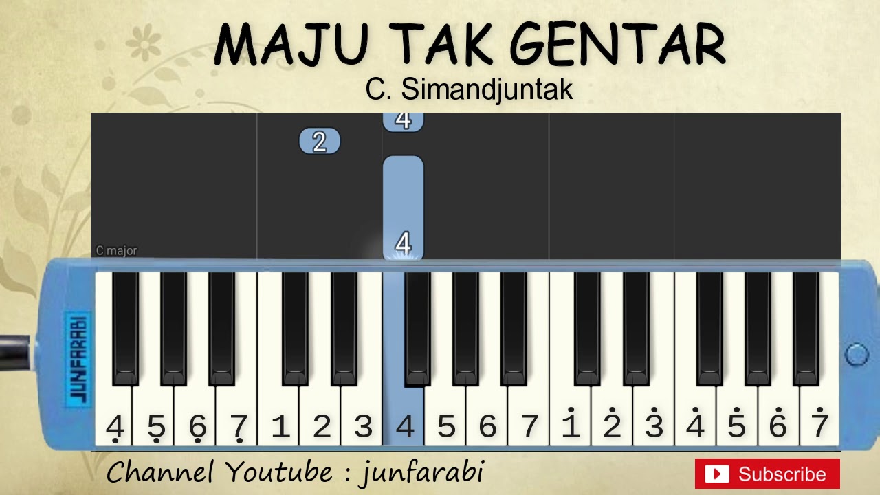 not pianika maju tak gentar - belajar pianika