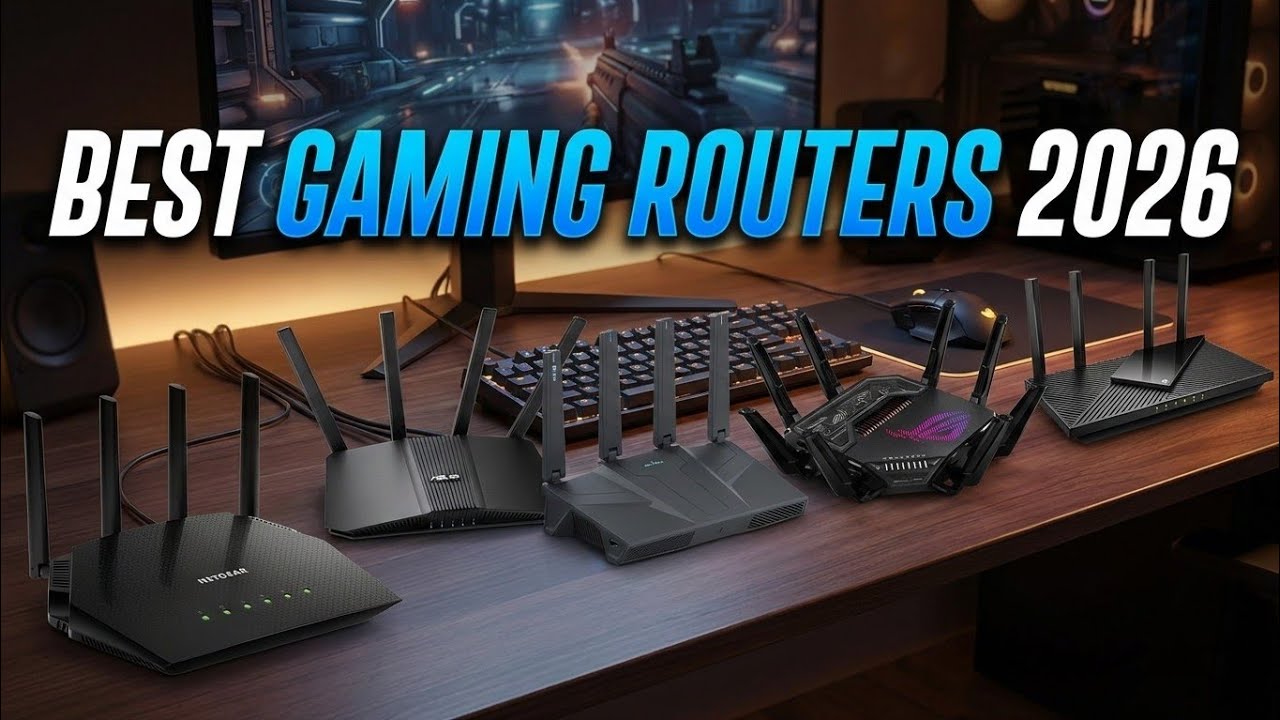Best Gaming Routers 2026: Top 5 Wi-Fi 7 Routers for Lag-Free Gaming