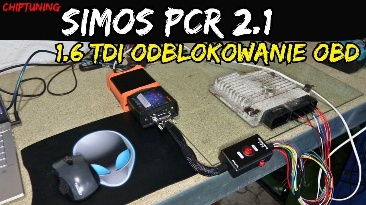 👉 FoxFlash odblokowanie odczyt zapis 1.6tdi Simos PCR2.1 przez OBD lub Bench mode bez otwierania ECU