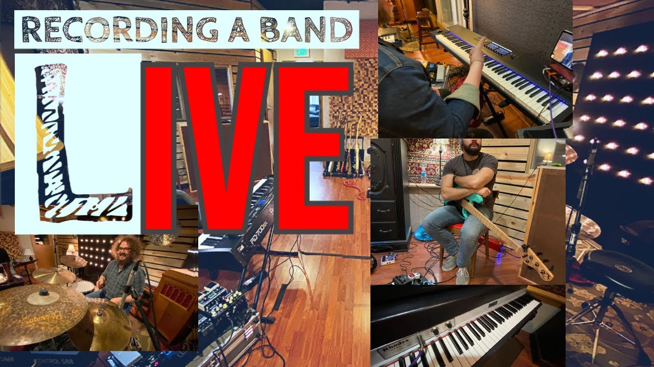 RECORDING A BAND | LIVE IN THE STUDIO