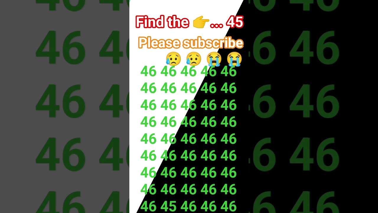 find the 👉... 45