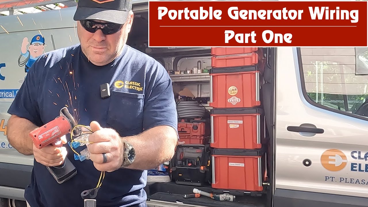 An Electrical Contractor's Journey | Portable Generator Wiring Part One