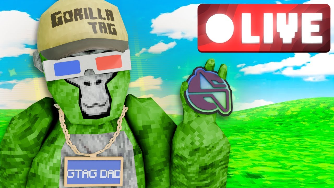GoRillA TaG MiniGames Live Noodles BDAY  #gorillatag #gtag #Livestream