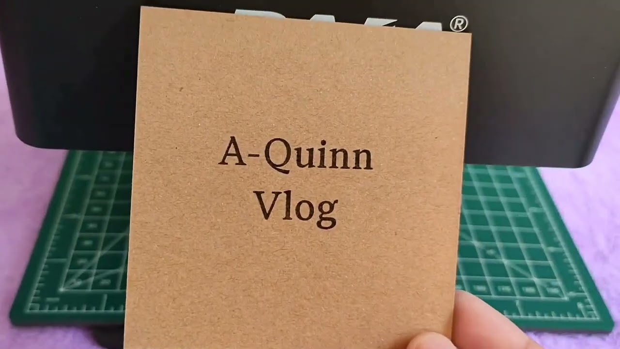 DAJA DJ6 Laser Engraving on Different Materials | A-Quinn Vlog