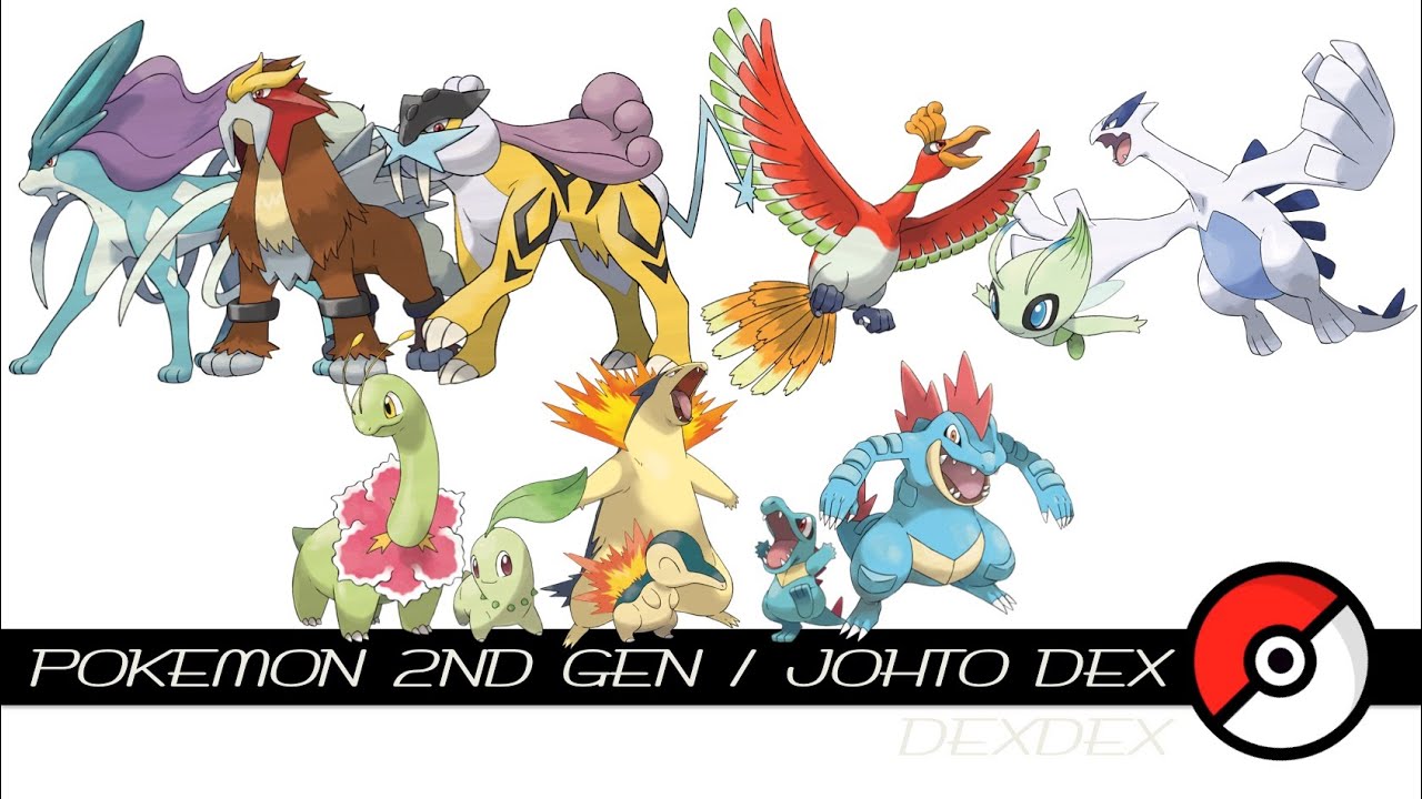 Pokemon 2nd Gen / Johto Dex