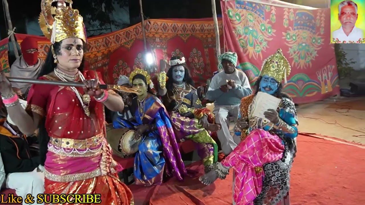 అంబకాసుర వధ #episode20 | వంగూరి రాములు గారి జ్ఞాపకార్థం, వంగూరి యాదగిరి కళా బృందం,సూరపల్లి వలిగొండ |