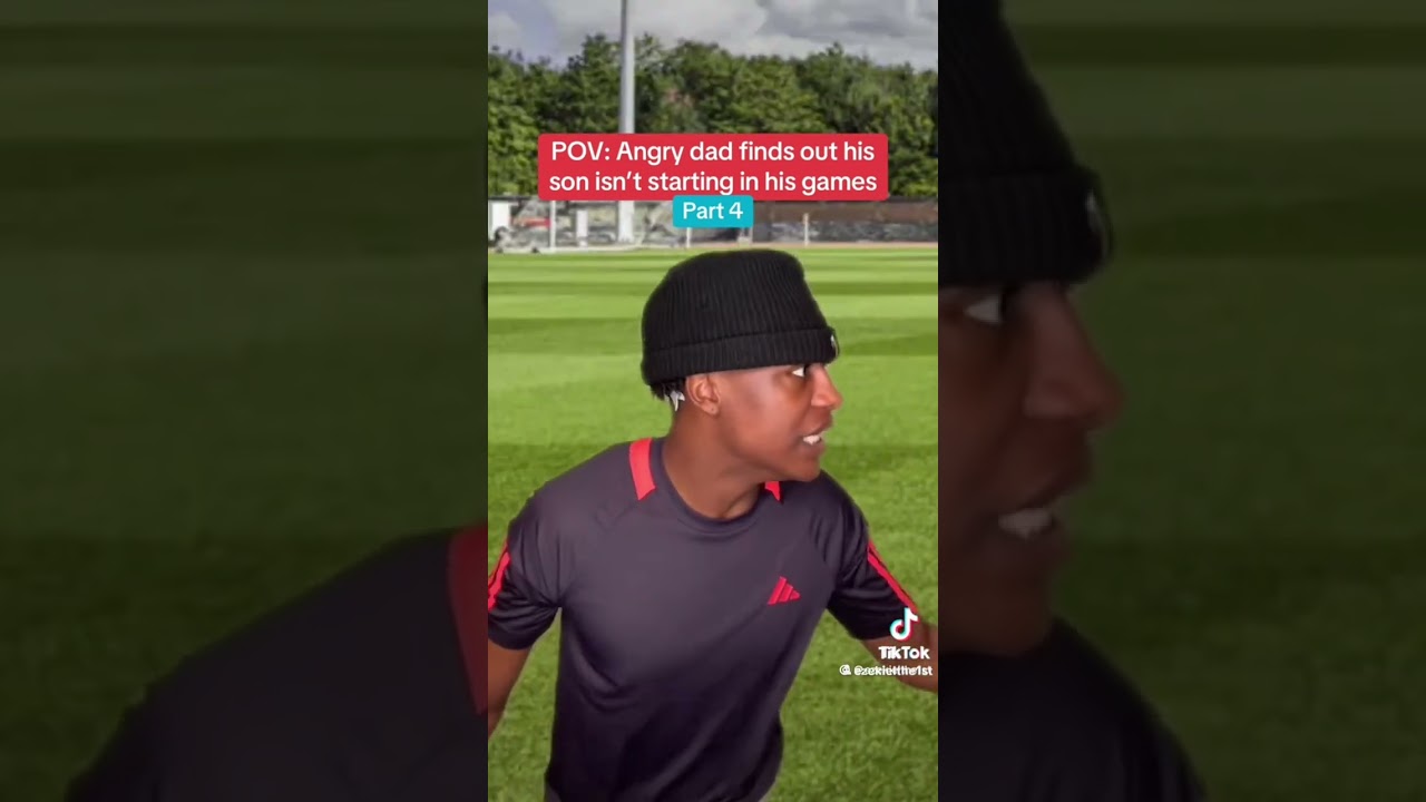 Pov : angry dad finds out his son isn't starting in his games