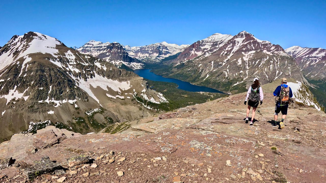Scenic Point & Mt Henry Trail in the Two Medicine area of Glacier National Park