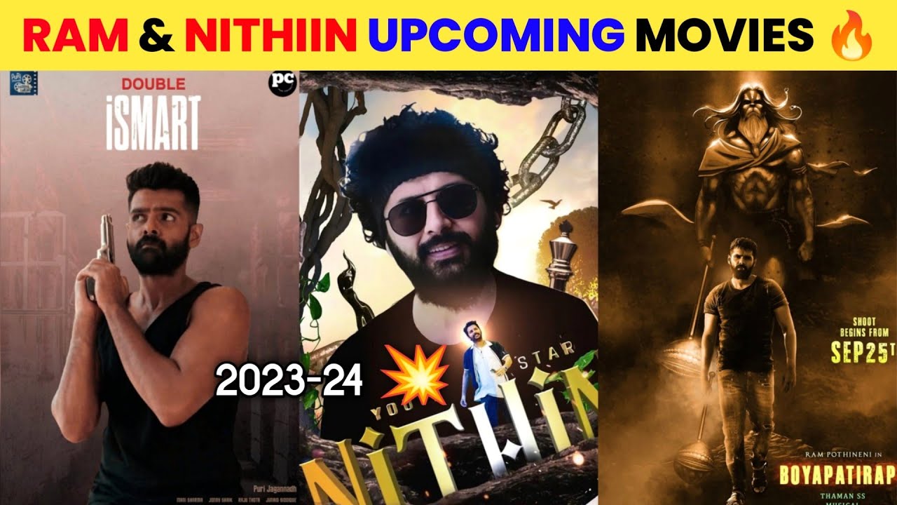 Nithiin Upcoming Movies || Ram Pothineni Upcoming Movies 2023-2024 List (Hindi)