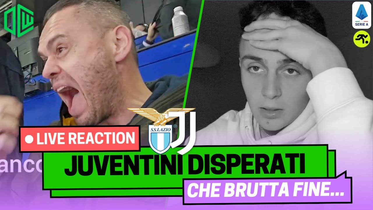 LAZIO-JUVENTUS 1-0 LIVE REACTION | 