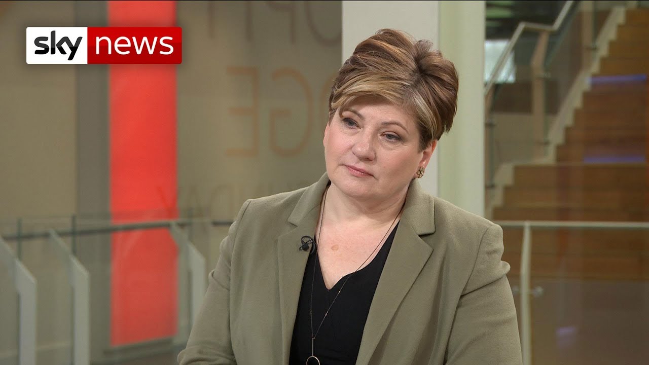 Emily Thornberry: May is 'out of control'