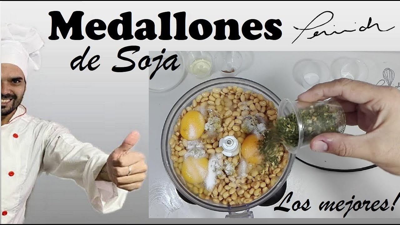 MEDALLONES DE SOJA , HAMBURGUESAS DE SOJA, MILANESAS DE SOJA