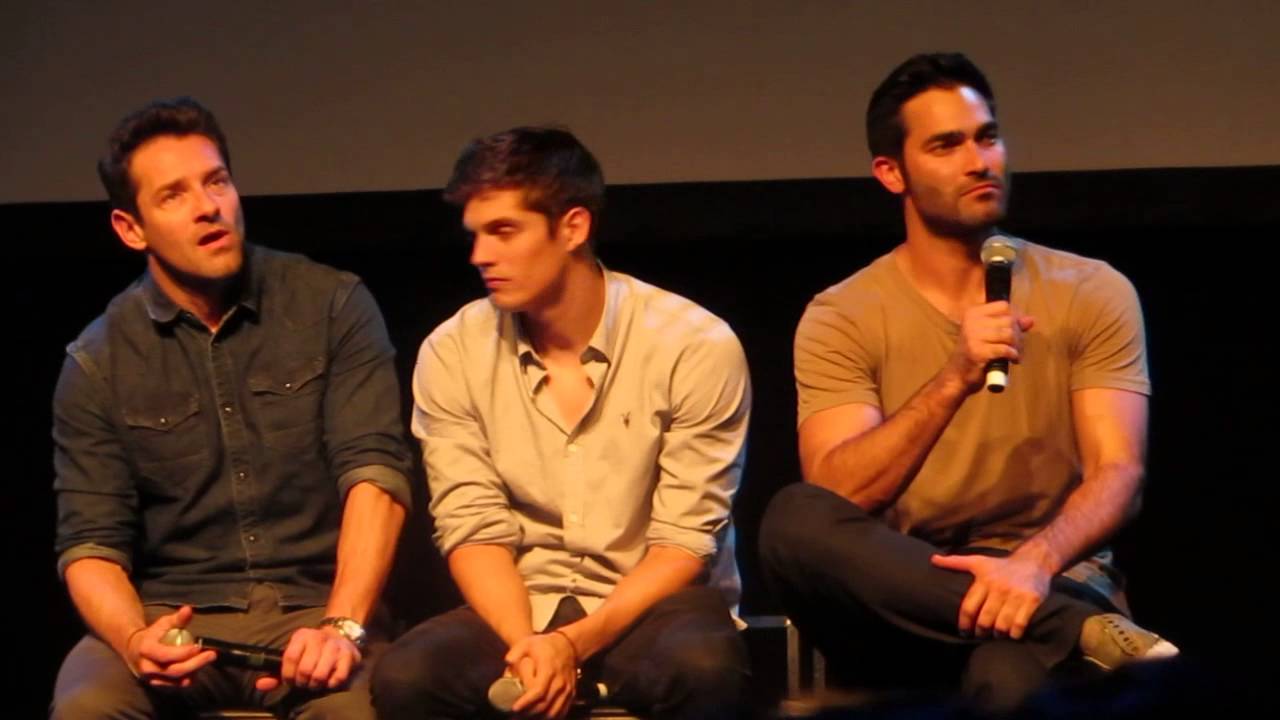 Ian Bohen/Tyler Hoechlin/Daniel Sharman panel @ Werewolfcon