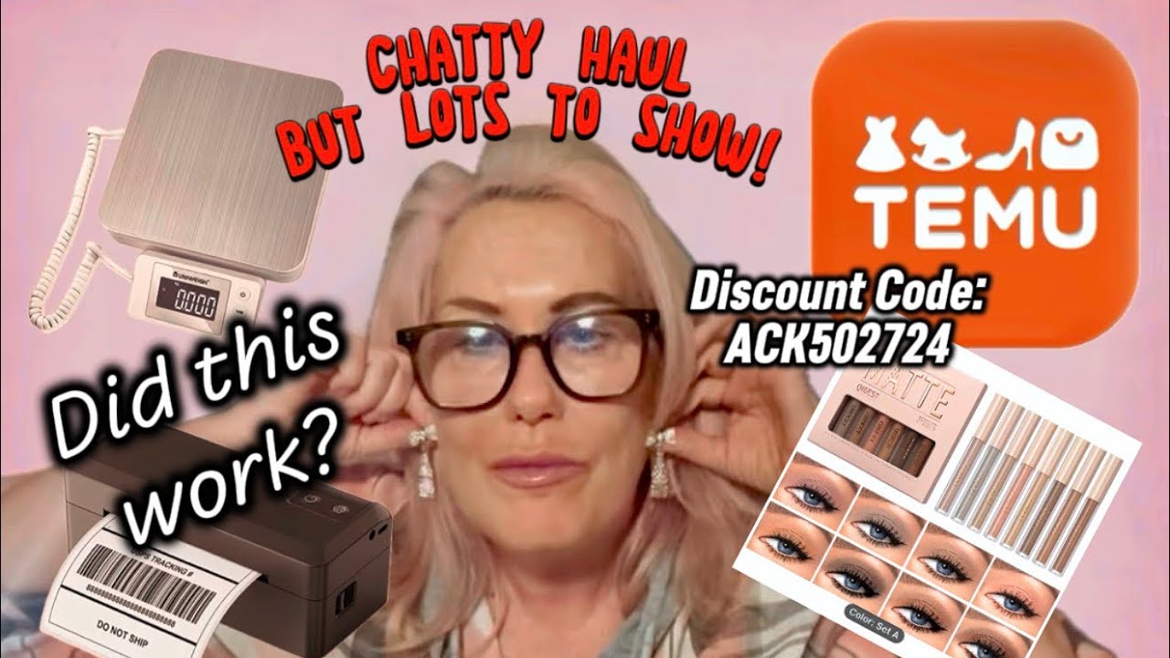 Oh Boy! What a haul! All Temu , Demo, & WINNER!!