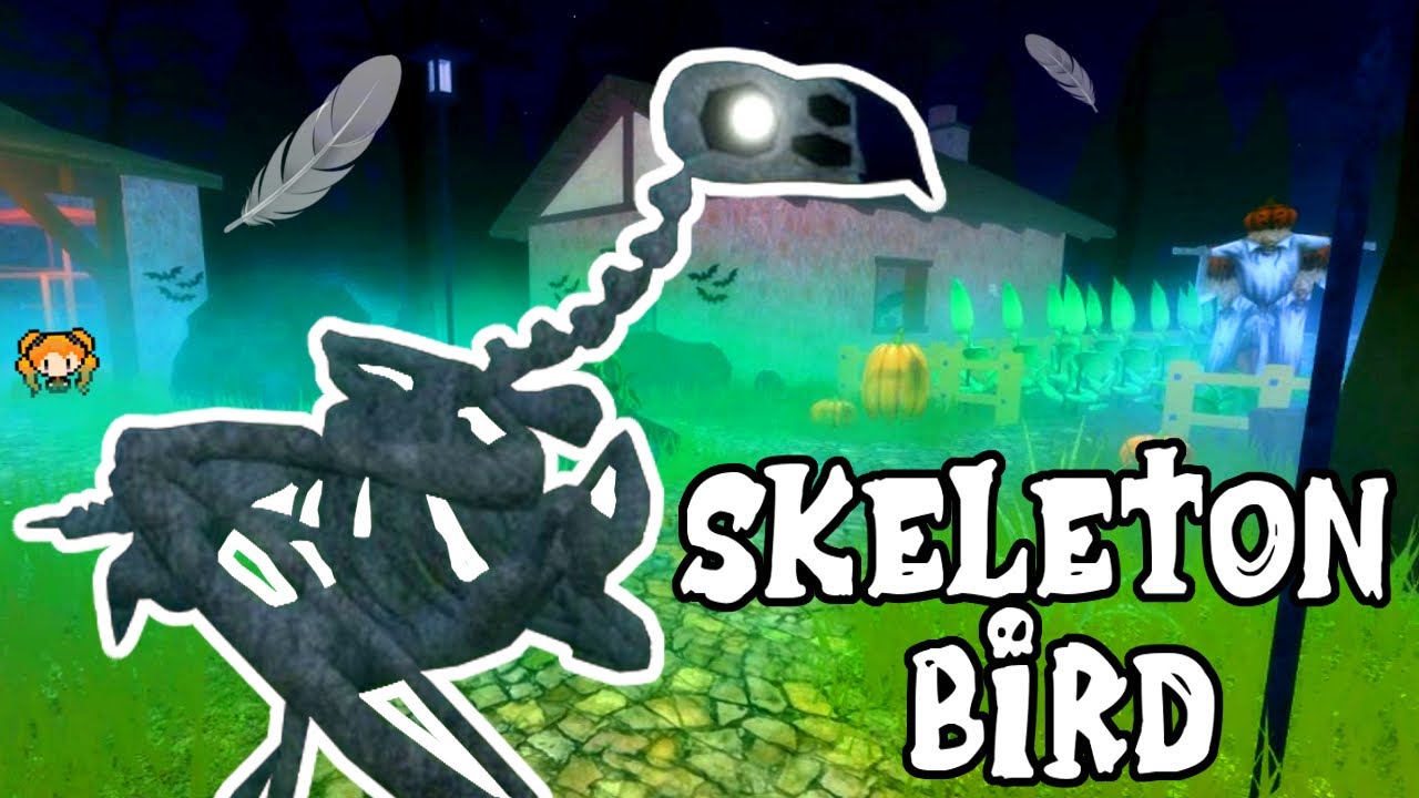 SKELETON BIRD!! Can it FLY!? Origin Story 🎃 Halloween Event FEATHER FAMILY