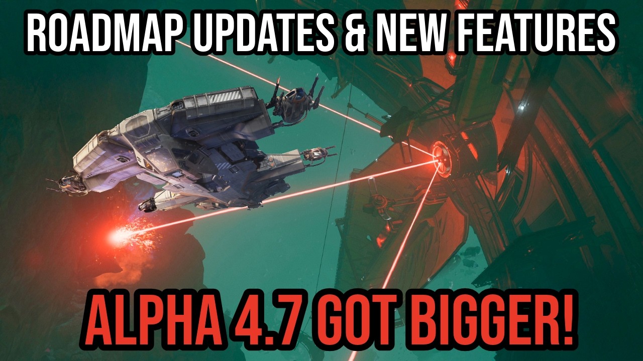Star Citizen Alpha 4.7 Got Bigger - New Stations, Weapons Rework & Crafting Updates!