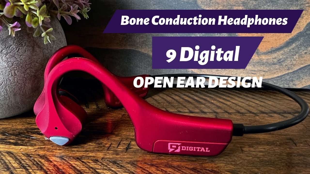Bone Conduction Headphones | Open Ear Design | By 9 digital