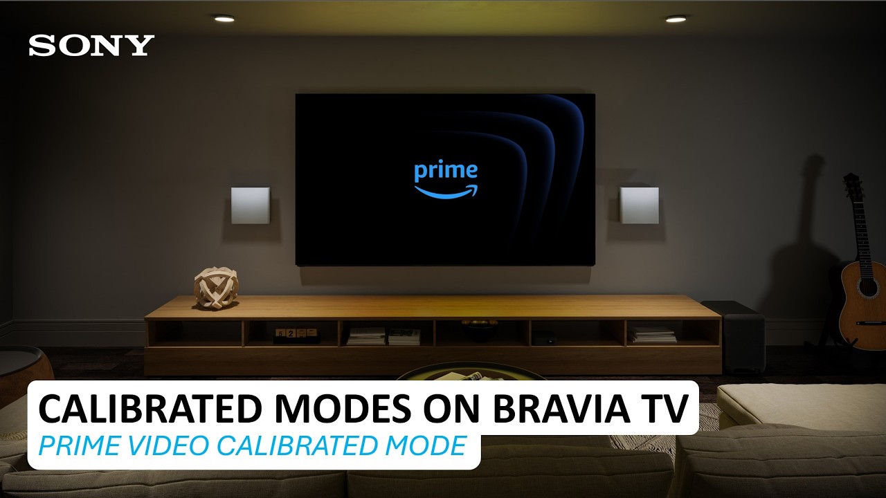 Режим калибровки Prime Video: функция телевизоров Sony, о которой вам следует знать.