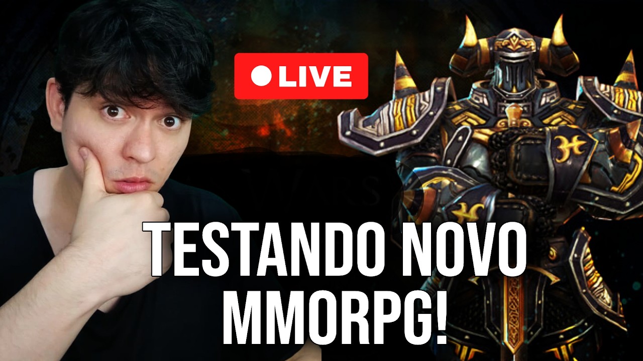 Testando o NOVO MMORPG! Iverian Wars - Runescape volta amanhã!❗exit ❗kas