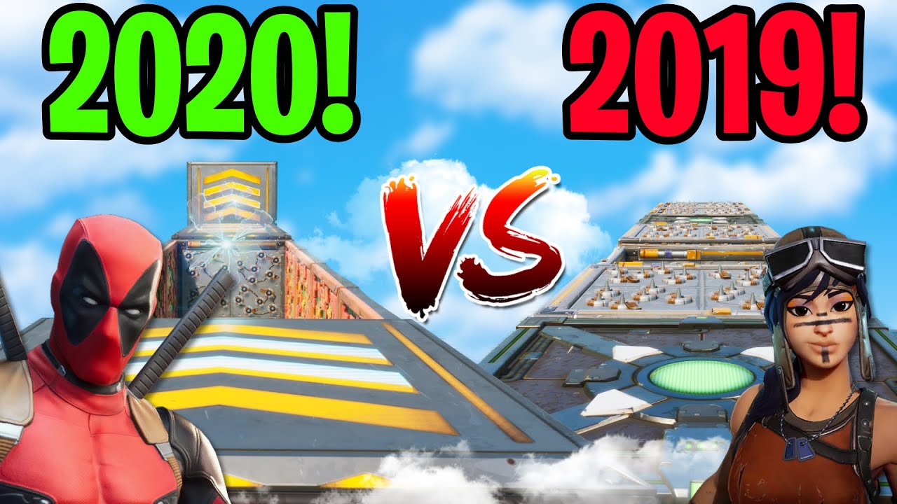 The ULTIMATE 2019 vs 2020 Deathrun! (Fortnite Creative Mode)