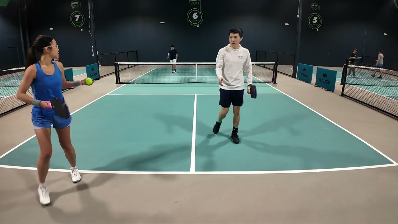 Pickleball - Pickle Point SW 30 - Kevin/Diane vs Andrew/Shelley Game 2